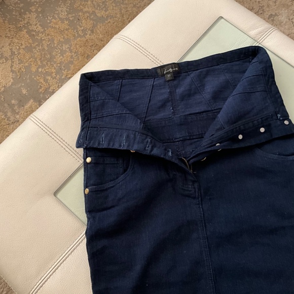 NWOT SEXY DENIM   HIGH WAISTED  CORSET PENCIL SKIRT 😍😍😍 - Picture 12 of 15